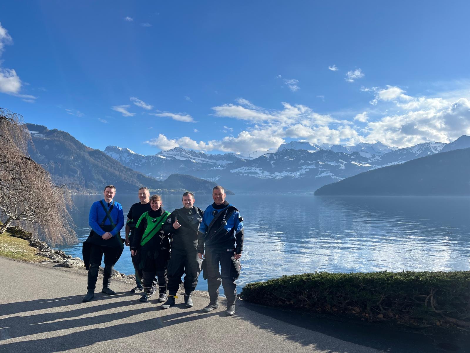 Wintertauchen am Zugersee, Tauchplatz Zigeunerplätzli