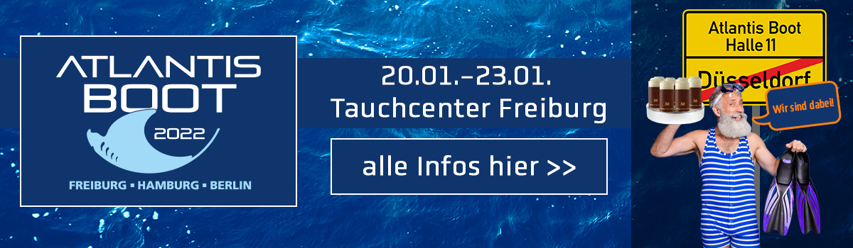 Tauchcenter Freiburg auf der Atlantis Boot 2022