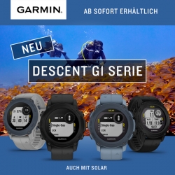 Die neue Garmin Descent G1 Serie ist da!