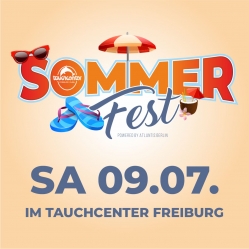 2. Sommerfest am 09.07. im Tauchcenter Freiburg