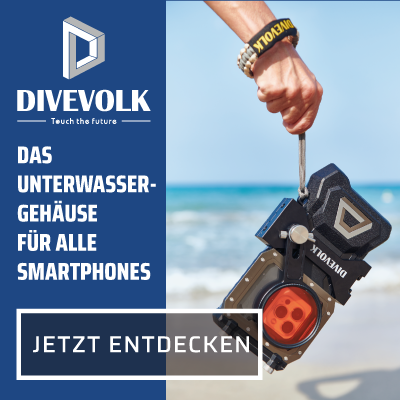 Divevolk Unterwassergehäuse für alle Smartphones
